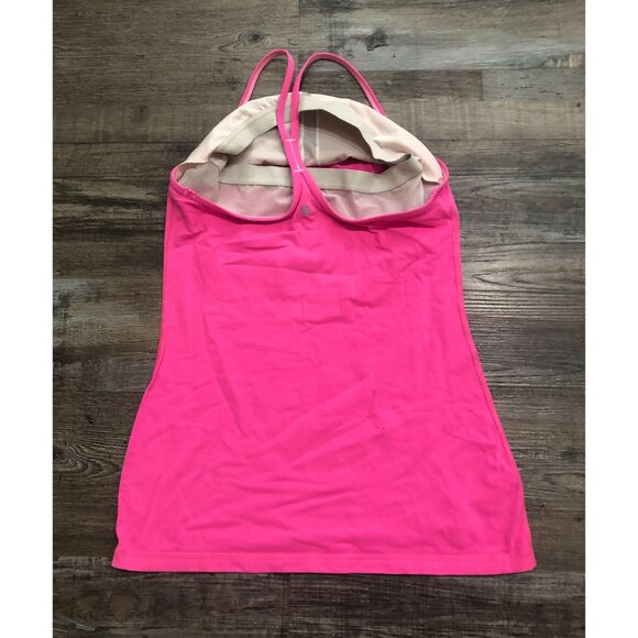 Lululemon Flow Y Size 8 Athletic Tank Top Work Out Running Yoga - Picture 2 of 6